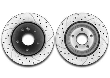 Диск тормозной задний DSK-F235W