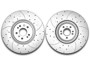 Диск тормозной передний вентилируемый DSK-F244P