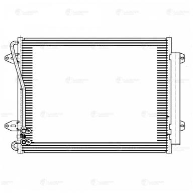 Радиатор кондиционера LRAC 181D