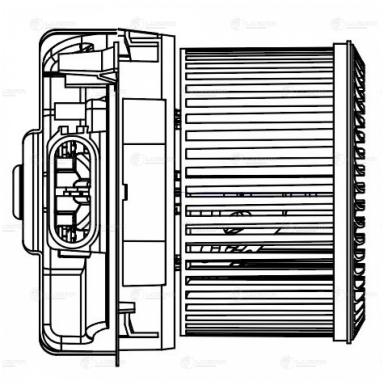Мотор отопителя LFh 2017