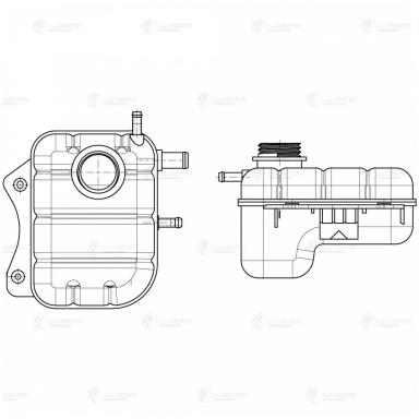 Бачок расширительный LET 0572