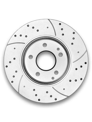 Диск тормозной передний вентилируемый DSK-F206P