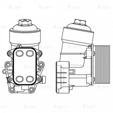 Радиатор масляный LOc 1809