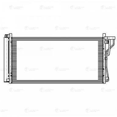 Радиатор кондиционера LRAC 0839