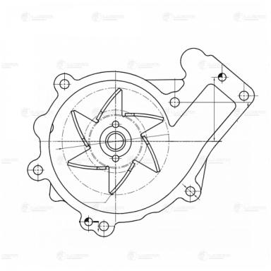 ВОДЯНОЙ НАСОС LWP 3002