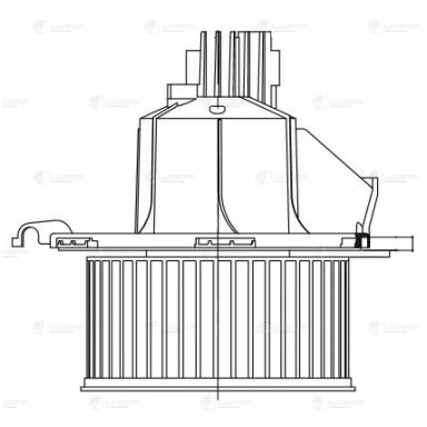 Мотор отопителя салона LFh 2167
