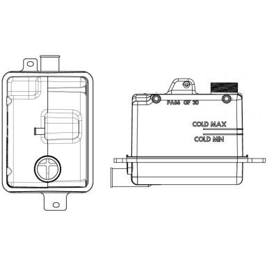 Бачок расширительный LET 3101