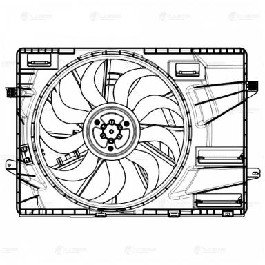 Мотор вентилятора охлаждения LFK 0815