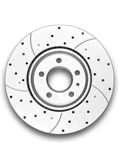 Диск тормозной передний вентилируемый DSK-F367P