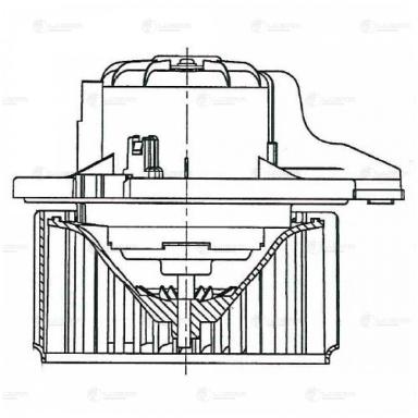 Мотор отопителя LFh 0820