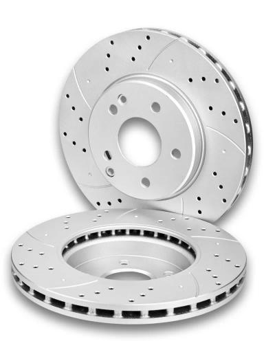 Диск тормозной передний вентилируемый DSK-F206P