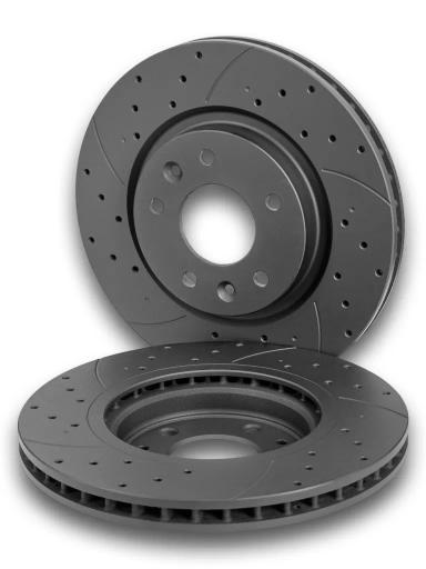 Диск тормозной передний вентилируемый DSK-F107W