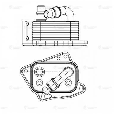 Радиатор масляный LOc 2667