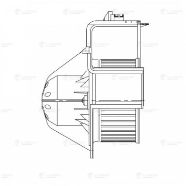Мотор отопителя салона LFh 26E7