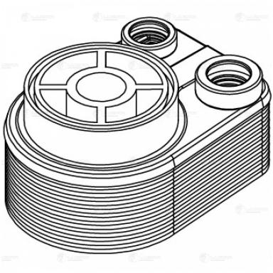Радиатор масляный LOc 0901