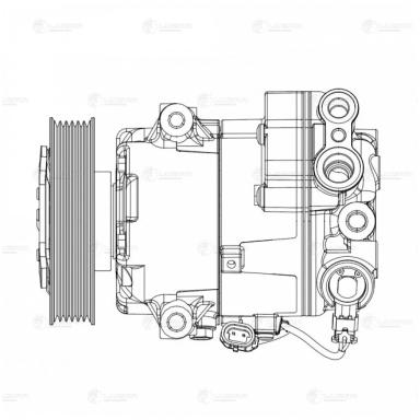 Компрессор кондиционера LCAC 2107