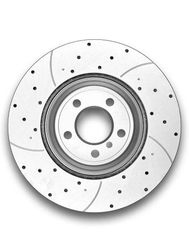 Диск тормозной задний вентилируемый DSK-R117P