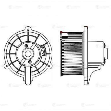 Мотор отопителя салона LFh 0803