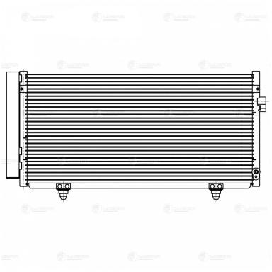 Радиатор кондиционера LRAC 2212