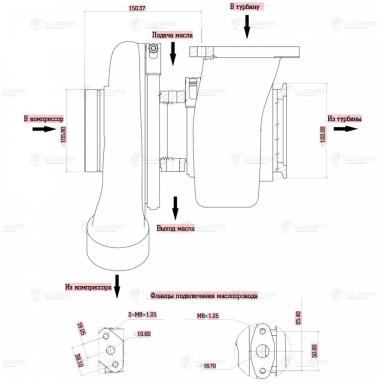 Турбокомпрессор LAT 1022