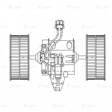 Мотор отопителя салона LFh 26E6