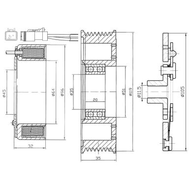 Компрессор кондиционера LMAC 2709