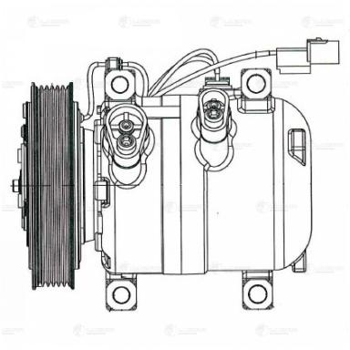 Компрессор кондиционера LCAC 1410