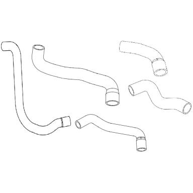 Патрубок радиатора LPK 0119