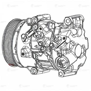 Компрессор кондиционера LCAC 1919