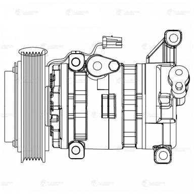 Компрессор кондиционера LCAC 2540