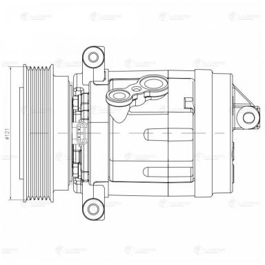 Компрессор кондиционера LCAC 0532