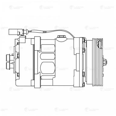 Компрессор кондиционера LCAC 1810