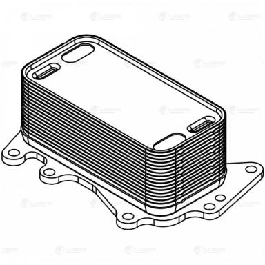 Радиатор масляный LOc 2614
