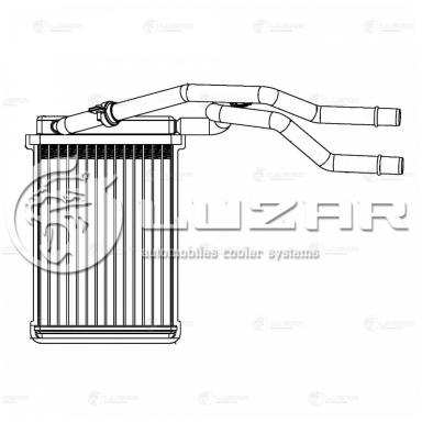 Радиатор отопителя LRh 1031