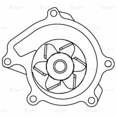 ВОДЯНОЙ НАСОС LWP 1949
