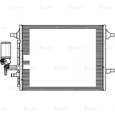 Радиатор кондиционера LRAC 1060