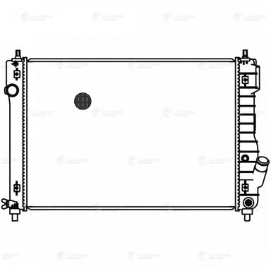 Радиатор двигателя LRc 0504