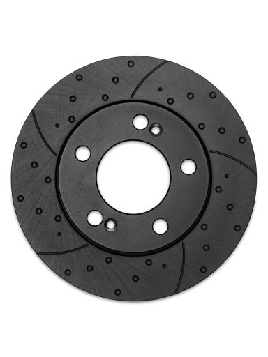 Диск тормозной передний вентилируемый F017W