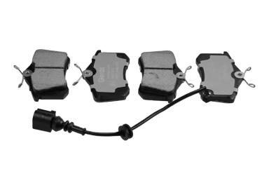 Колодки тормозные дисковые задние BPR087PG