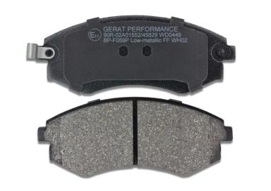 Колодки тормозные передние BP-F059P