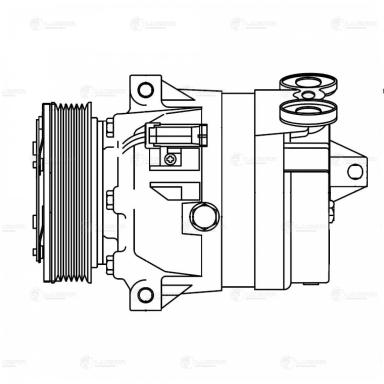 Компрессор кондиционера LCAC 0123