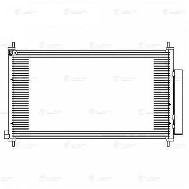 Радиатор кондиционера LRAC 2314