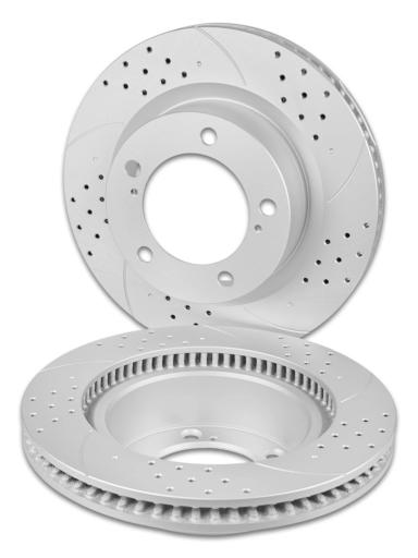 Диск тормозной передний вентилируемый DSK-F025P