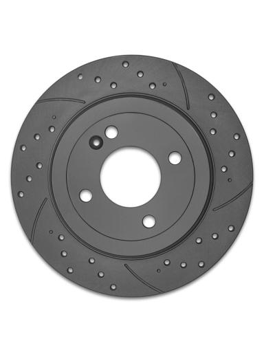 Диск тормозной задний DSK-R012W