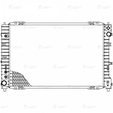 Радиатор двигателя LRc 1073