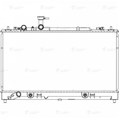 Радиатор двигателя LRc 2526