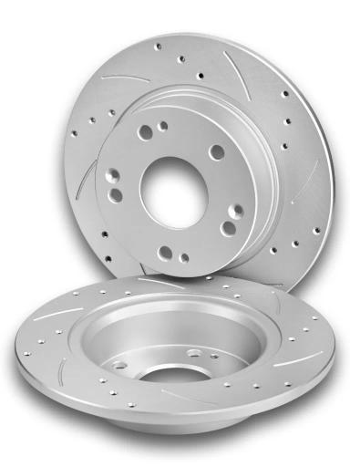 Диск тормозной задний DSK-R007W