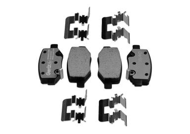 Колодки тормозные дисковые задние BPR156PG