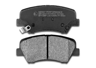 Тормозные колодки BP-F206P