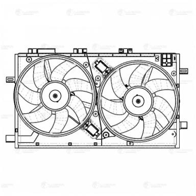 Мотор вентилятора охлаждения LFK 2104